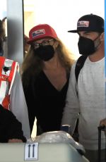 CONNIE BRITTON Arrives at LAX Airport in Los Angeles 05/31/2022