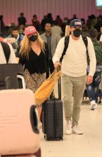 CONNIE BRITTON Arrives at LAX Airport in Los Angeles 05/31/2022