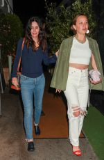 COURTENEY COX and JENNIFER MEYER at Giorgio Baldi in Santa Monica 06/22/2022