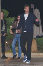 COURTENEY COX and Will Speck Out for Dinner at Nobu in Malibu 06/02/2022