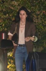 COURTENEY COX and Will Speck Out for Dinner at Nobu in Malibu 06/02/2022