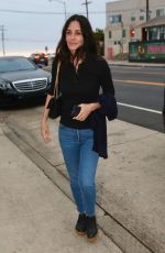 COURTENEY COX Out for Dinner at Giorgio Baldi in Santa Monica 06/07/2022