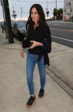 COURTENEY COX Out for Dinner at Giorgio Baldi in Santa Monica 06/07/2022