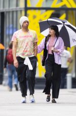 DAKOTA JOHNSON and Chris Martin Out in New York 06/07/2022