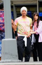 DAKOTA JOHNSON and Chris Martin Out in New York 06/07/2022