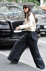 DAKOTA JOHNSON Arrives at Her Hotel in New York 06/14/2022