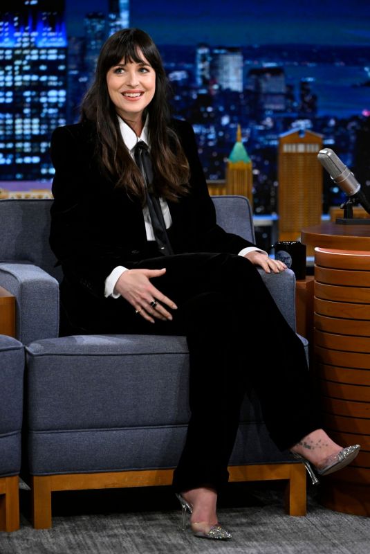 DAKOTA JOHNSON at Tonight Show Starring Jimmy Fallon 06/14/2022
