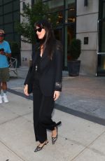 DAKOTA JOHNSON Heading to Dinner in New York 06/08/2022