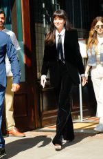 DAKOTA JOHNSON Leaves Greenwich Hotel in New York 06/14/2022