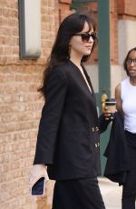 DAKOTA JOHNSON Leaves Her Hotel in New York 06/13/2022
