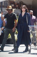 DAKOTA JOHNSON on the Set of an Unknown Project in West Hollywood 06/18/2022