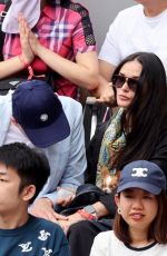 DEMI MOORE at French Open 2022 at Roland Garros in Paris 06/05/2022
