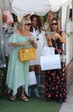 DENISE RICHARDS, GARCELLE BEAUVAIS and SUTTON STRACKE Out for Lunch at Ivy in Beverly Hills 05/31/2022