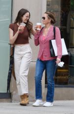 DIANE LANE and ELEANOR LAMBERT Out Shopping on Madison Avenue in New York 06/02/2022