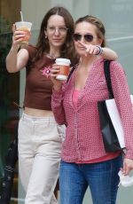 DIANE LANE and ELEANOR LAMBERT Out Shopping on Madison Avenue in New York 06/02/2022
