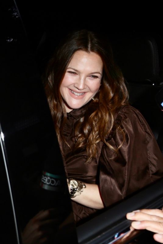 DREW BARRYMORE Arrives at Britney Spears and Sam Asghari’s Wedding in Los Angeles 06/09/2022