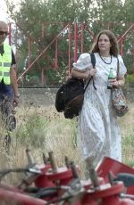 DREW BARRYMORE Drinks a Non-alcoholic Beer in Capri 06/17/2022