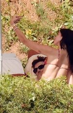 DUA LIPA in Bikini at a Pool in Barcelona 06/06/2022