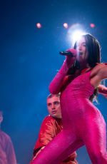 DUA LIPA Performs at Future Nostalgia Tour at Altice Arena in Lisbon 06/06/2022