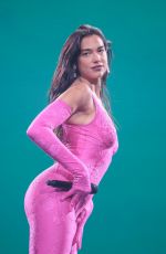 DUA LIPA Performs at Future Nostalgia Tour in Barcelona 06/01/2022