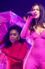 DUA LIPA Performs at Future Nostalgia Tour in Madrid 06/03/2022