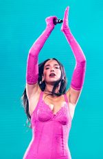 DUA LIPA Performs at Future Nostalgia Tour in Madrid 06/03/2022