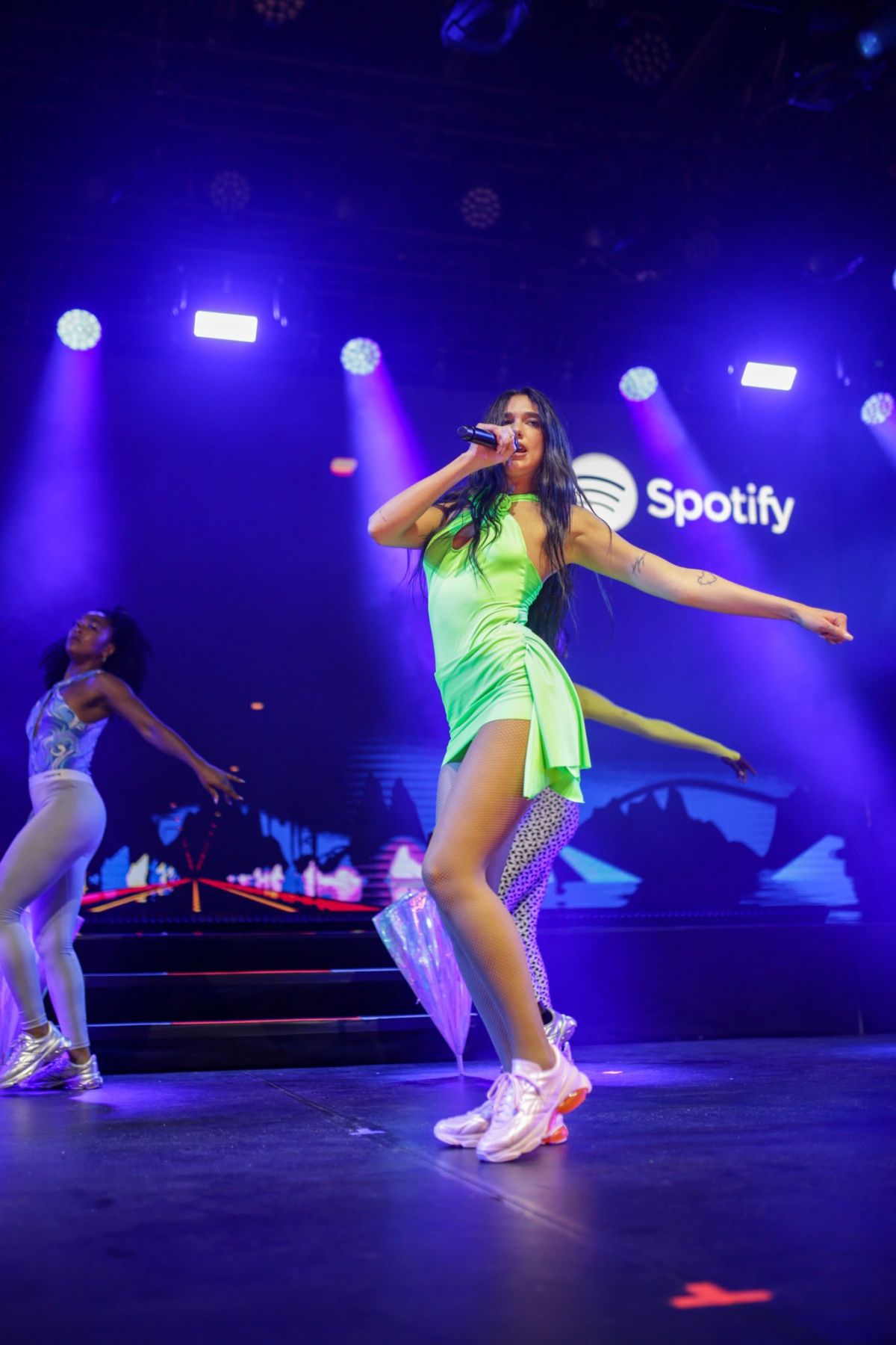 DUA LIPA Performs at Spotify Beach at Cannes Lions 2022 in Cannes 06/21