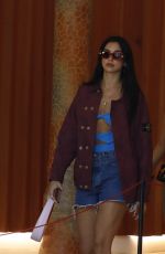 DUA LIPA Visits Sagrada Familia in Barcelona 05/31/2022
