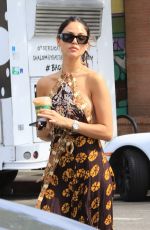 EIZA GONZALEZ Out for Coffee in West Hollywood 06/02/2022