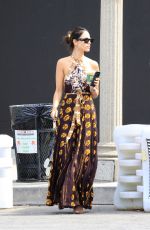 EIZA GONZALEZ Out for Coffee in West Hollywood 06/02/2022