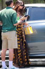 EIZA GONZALEZ Out for Lunch at San Vicente Bungalows in West Hollywood 06/01/2022