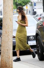 EIZA GONZALEZ Out for Morning Coffee in West Hollywood 06/04/2022