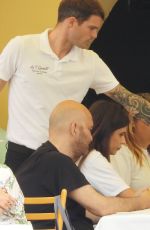 ELISABETTA CANALIS in Daisy Dukes Out for Lunch at Ai Gemelli in Portofino 06/06/2022