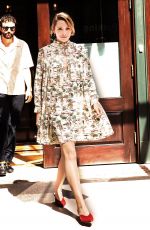 ELIZABETH OLSEN Leaves Her Hotel in New York 06/29/2022