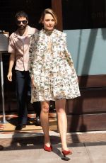 ELIZABETH OLSEN Leaves Her Hotel in New York 06/29/2022