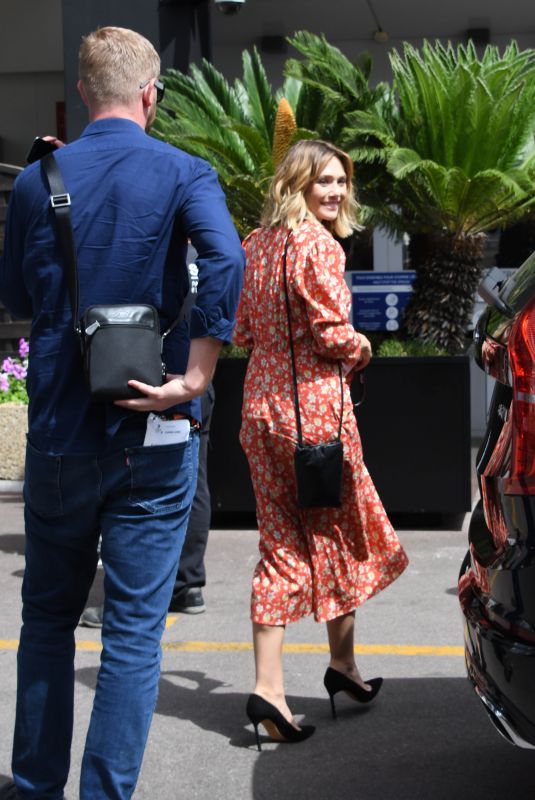 ELIZABETH OLSEN Out and About in Cannes 06/21/2022