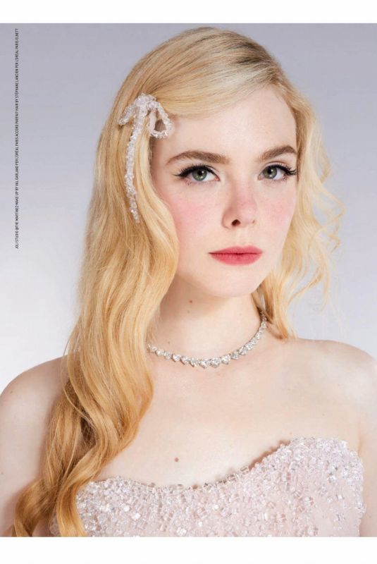 ELLE FANNING in Elle Magazine, Italy June 2022