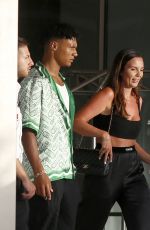 ELLIE ANDERSON and Ollie Watkins Leaves Their Hotel in Ibiza 06/22/2022