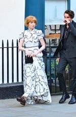 EMILY BEECHAM Arrives at Chiltern firehouse in London 06/21/2022