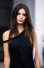 EMILY RATAJKOWSKI Arrives at JW Anderson Fashion Show in Milan 06/19/2022