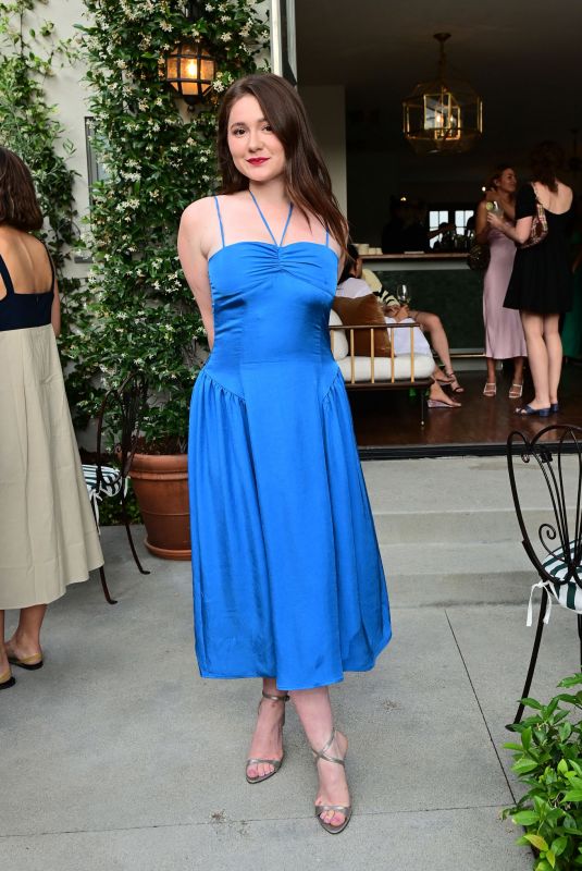 EMMA KENNEY at Ciao Lucia x Anemos Collaboration Launch in Los Angeles 06/02/2022