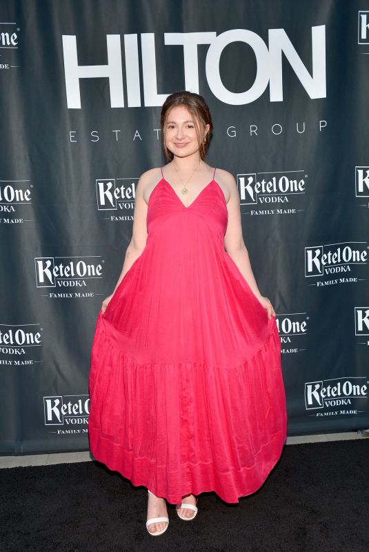 EMMA KENNEY at Tessa and Barron N. Hilton’s Summer Soiree in Los Angeles 06/28/2022