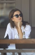 EMMA KROKDAL and Dolph Lundgren Out for Lunch in Beverly Hills 06/28/2022