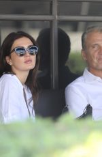 EMMA KROKDAL and Dolph Lundgren Out for Lunch in Beverly Hills 06/28/2022