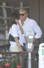 EMMA KROKDAL and Dolph Lundgren Out for Lunch in Beverly Hills 06/28/2022