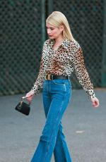 EMMA ROBERTS Arrives at an Event on Melrose Place in West Hollywood 05/31/2022