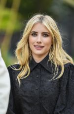 EMMA ROBERTS Arrives at On the Move Montblanc Extreme Launch in Paris 06/22/2022