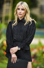 EMMA ROBERTS Arrives at On the Move Montblanc Extreme Launch in Paris 06/22/2022