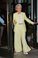 EMMA THOMPSON Leave Her Hotel in New York 06/15/2022