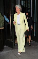 EMMA THOMPSON Leave Her Hotel in New York 06/15/2022